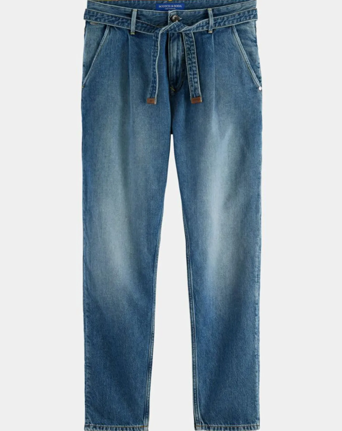 Homme Scotch & Soda Jean Regular Fit Spin Chino bleu moyen