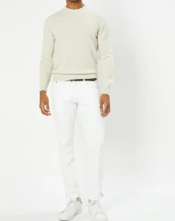 Homme Hackett London Jean Regular Fit uni blanc