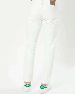 Homme Hackett London Jean Regular Fit uni blanc