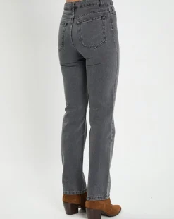 Femme Galeries Lafayette Jean Regular gris