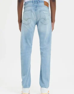 New Replay Jean Regular grover aged 20y destroyed bleu clair