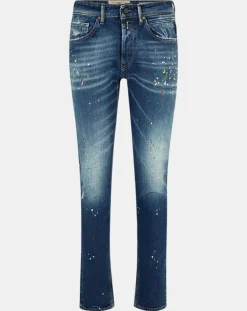 Clearance Replay Jean Aged Eco bleu moyen