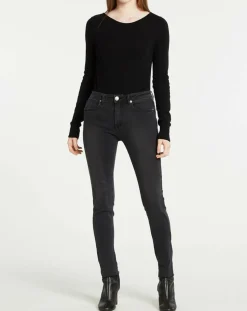 Discount Suncoo Jean Rhéa gris foncé