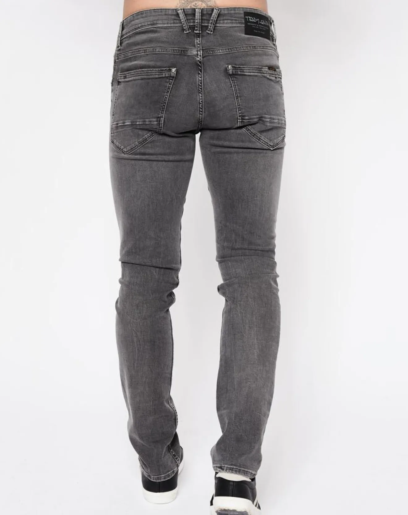Outlet Teddy Smith Jean Running Reg gris