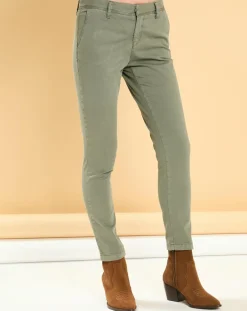 Femme Acquaverde Jean Shino kaki