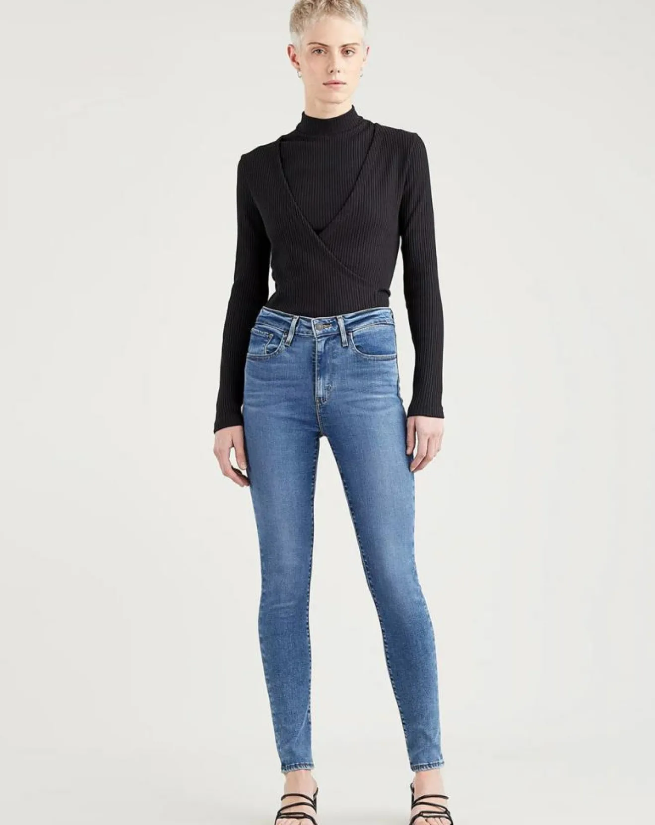 Sale Levi's® Jean skinny 721 High Rise bleu