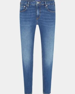 Sale Scotch & Soda Jean Skinny Fit en Coton Bio mélangé bleu