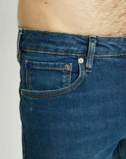 Sale Scotch & Soda Jean Skinny Fit en Coton Bio mélangé bleu