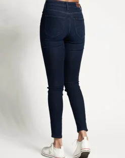 Femme Lee Jean skinny Scarlett Hr bleu brut
