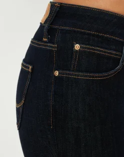 Femme Lee Jean skinny Scarlett One Wash bleu foncé