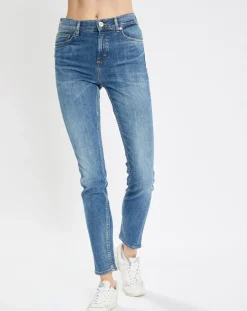 Discount Marc O'Polo Jean Skinny Taille haute bleu moyen