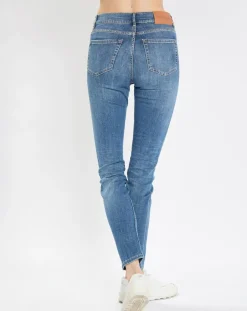 Discount Marc O'Polo Jean Skinny Taille haute bleu moyen