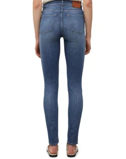 Discount Marc O'Polo Jean Skinny Taille haute bleu moyen