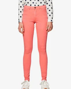 Outlet Esprit Jean skinny uni rose poudre