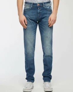 Homme Kaporal 5 Jean Slim Darko bleu