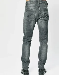 Homme Kaporal 5 Jean Slim Darko Used noir délavé