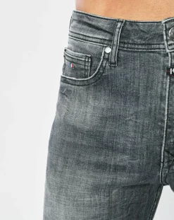 Homme Kaporal 5 Jean Slim Darko Used noir délavé