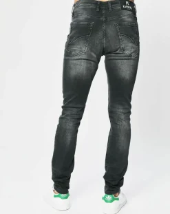 Discount Kaporal 5 Jean Slim Daxko noir délavé