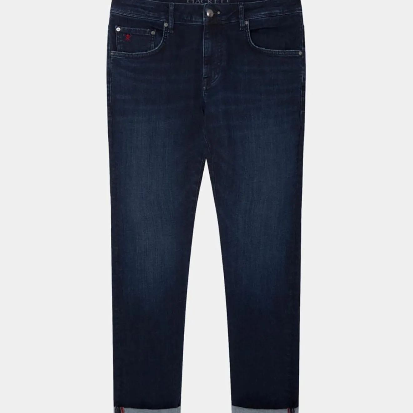 Homme Hackett London Jean Slim Fit Power Flex bleu moyen