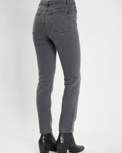 Femme Galeries Lafayette Jean Slim gris