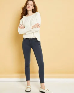 Femme Acquaverde Jean slim Scarlett nuit