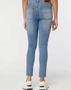 New Billabong Jean Slim Shoreline bleu moyen
