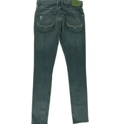 Enfant Pepe Jeans Jean Slim taille basse Finly gris foncé