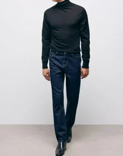 Homme The Kooples Jean Straight brut bleu brut