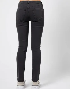 Femme Esprit Jean stretch Slim Fit gris foncé