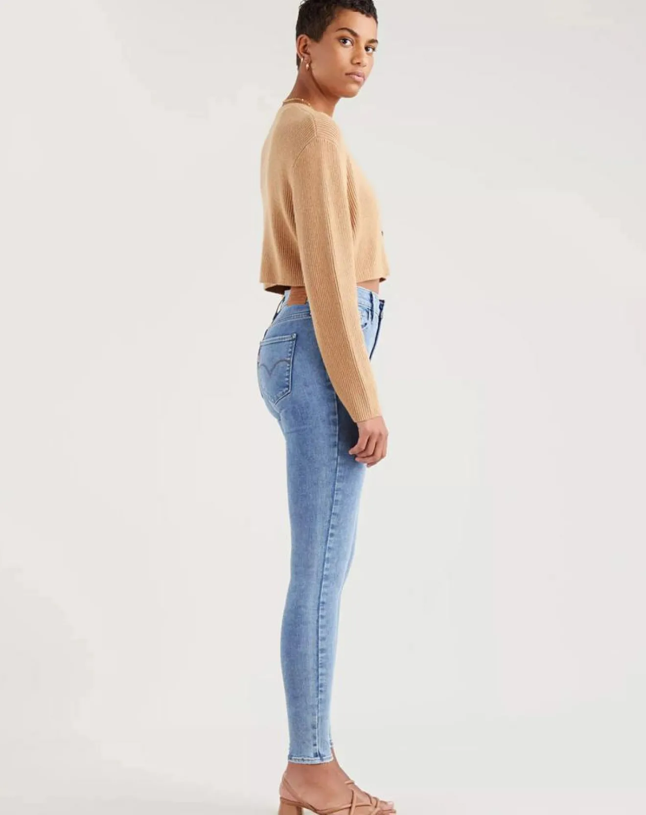 Femme Levi's® Jean super skinny 720 Hirise bleu