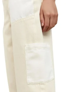 Hot Marc O'Polo Jean Taille haute Oversize Patch blanc