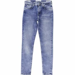 Enfant Pepe Jeans Jean taille haute pixlette high bleu