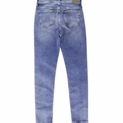 Enfant Pepe Jeans Jean taille haute pixlette high bleu