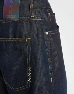 Homme Scotch & Soda Jean tapered bleu brut