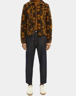 Homme Scotch & Soda Jean tapered bleu brut