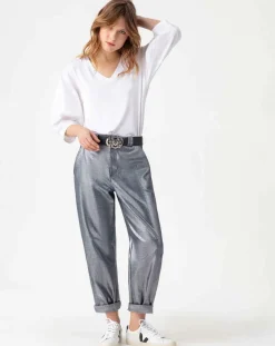 New Indies Jean Timee bleu/argenté