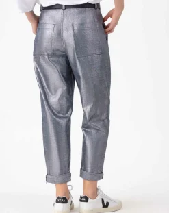 New Indies Jean Timee bleu/argenté