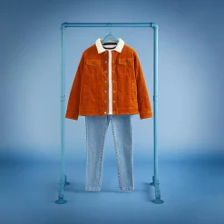 Galeries Lafayette & Kids Jean très ajusté Loucas en Coton stretch bleu