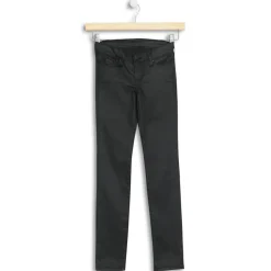 New Teddy Smith Jean Waxe en Toile de Coton noir