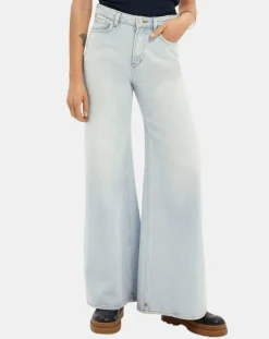 Femme Scotch & Soda Jean Wide Leg bleu clair