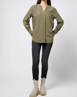 Clearance Esprit Jegging à taille mi-haute Slim Fit délavé gris foncé