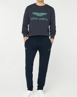 Hot Hackett London Jogging Aston Martin Racing bleu marine