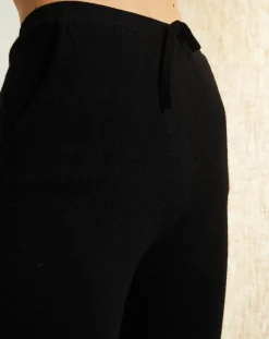 New Miss Cashmere Jogging en Laine & Cachemire Salomé noir