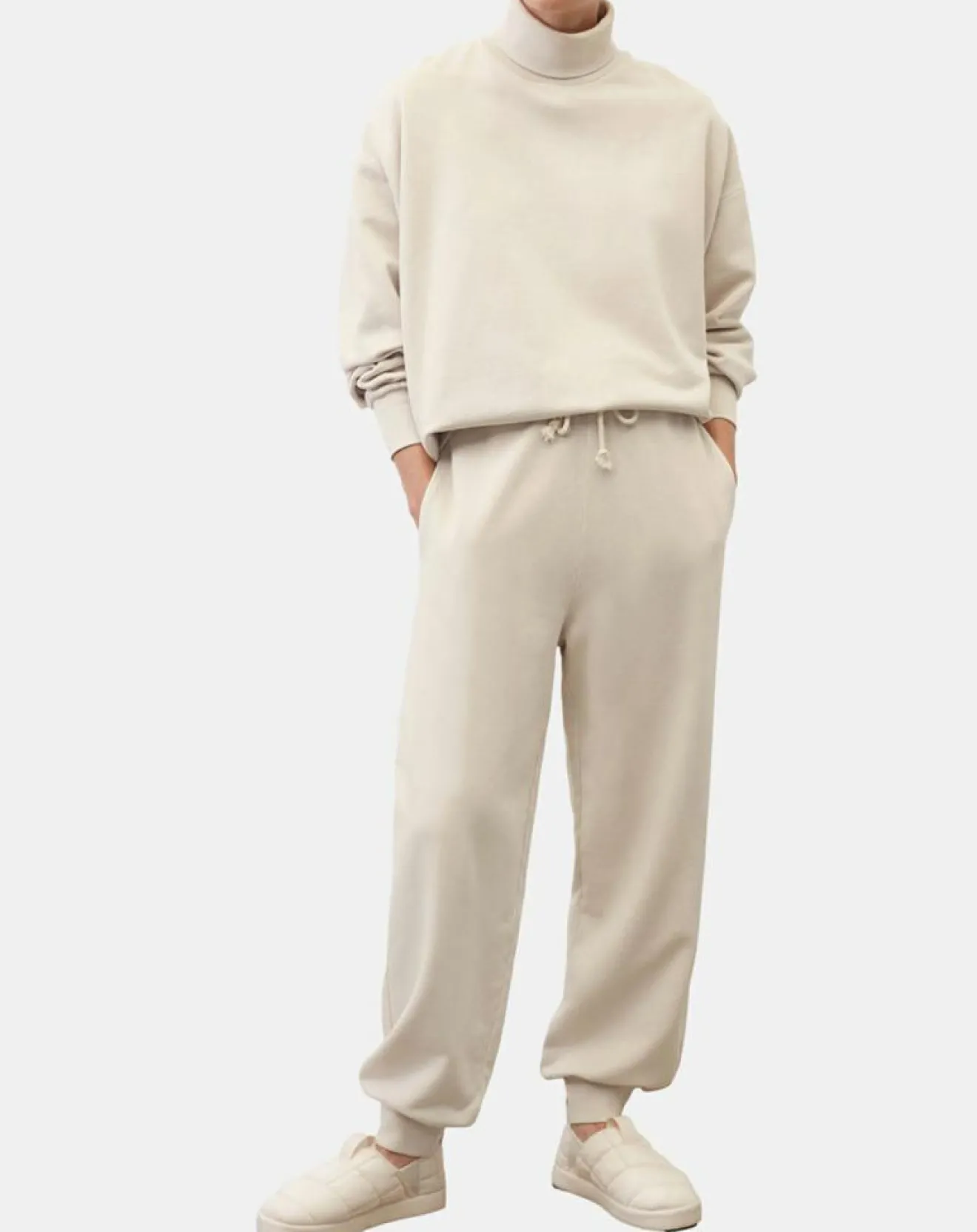 Sale Marc O'Polo Jogging large 90s écru