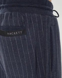 Sale Hackett London Jogging Regular Fit à rayures bleu nuit