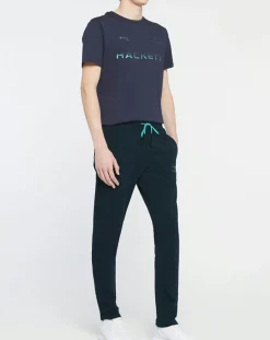 Homme Hackett London Jogging Slim Fit Aston Martin Racing bleu marine