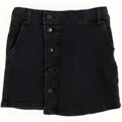 Clearance Pepe Jeans Jupe en Jean Hannah à boutons et asymétrique noire