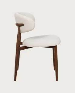 Sale Uniqka Kerin - Chaise en tissu et pieds métal