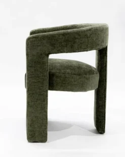Online Uniqka Lagon - Fauteuil de salon vert en tissu