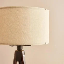 Sale Sheen Lampadaire AYD crème/marron - 140x20 cm